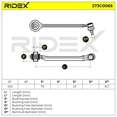 Wahacz RIDEX 273C0065 273C0065 - foto 3