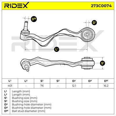 Wahacz RIDEX 273C0074 273C0074 - foto 7