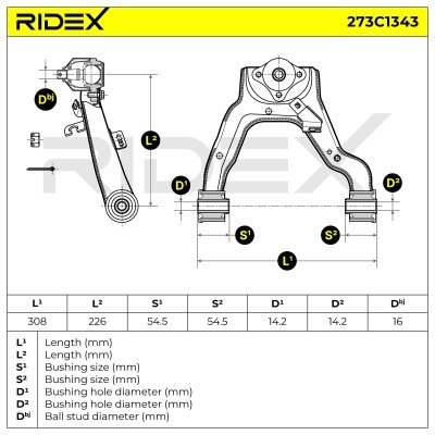 Wahacz RIDEX 273C1343 273C1343 - foto 7
