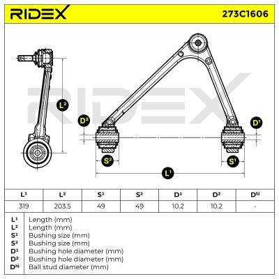 Wahacz RIDEX 273C1606 273C1606 - foto 8