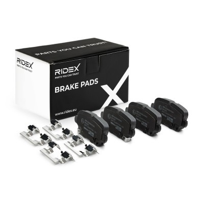 Klocki hamulcowe RIDEX 402B1624 402B1624 - foto 2