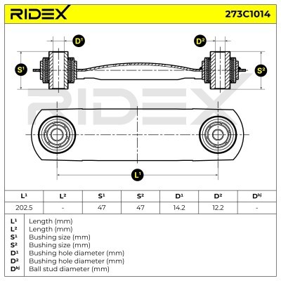 Wahacz RIDEX 273C1014 273C1014 - foto 5