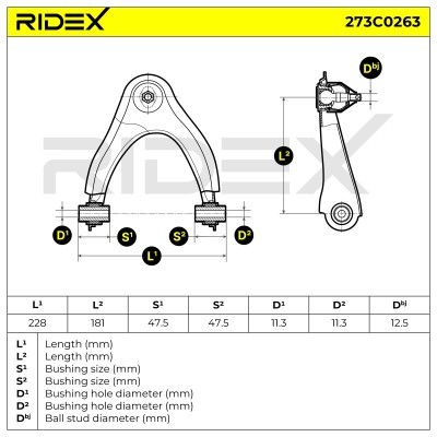 Wahacz RIDEX 273C0263 273C0263 - foto 3