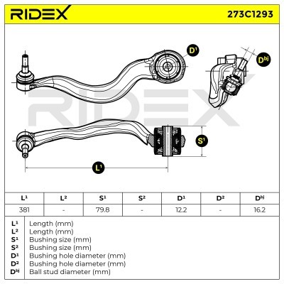 Wahacz RIDEX 273C1293 273C1293 - foto 7