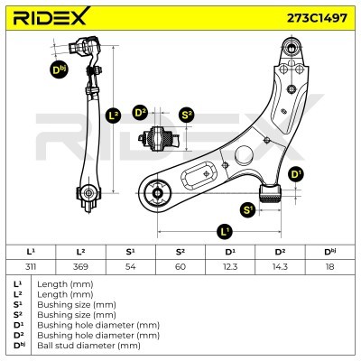 Wahacz RIDEX 273C1497 273C1497 - foto 6
