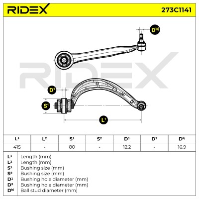 Wahacz RIDEX 273C1141 273C1141 - foto 6