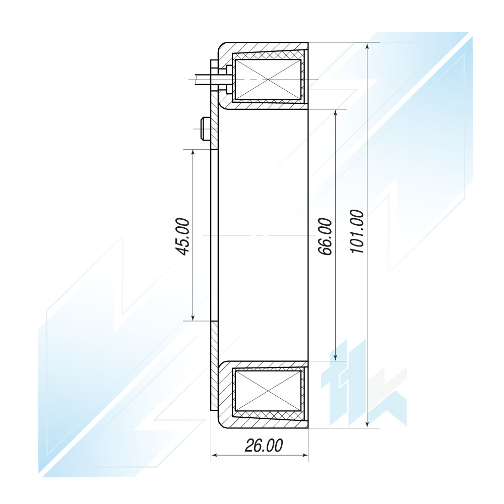 Elektromagnes Sprężarki Klimatyzacji CALSONIC KANSEI CR14 Nissan, Infinity, 12V 116CCR4200 - foto 3