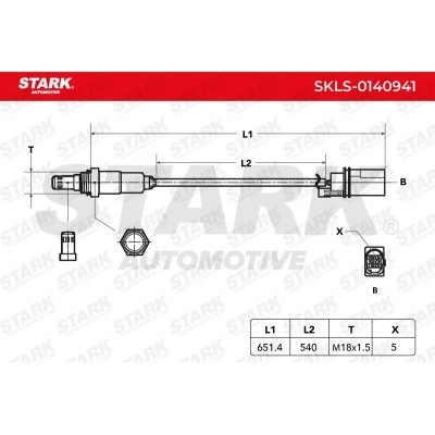 Sonda Lambda Stark SKLS-0140941 SKLS-0140941 - foto 6
