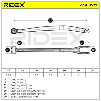 Wahacz RIDEX 273C0577 273C0577 - foto 5