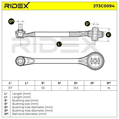 Wahacz RIDEX 273C0094 273C0094 - foto 8