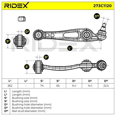 Wahacz RIDEX 273C1120 273C1120 - foto 5