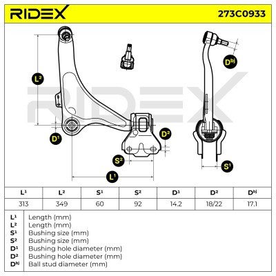 Wahacz RIDEX 273C0933 273C0933 - foto 5
