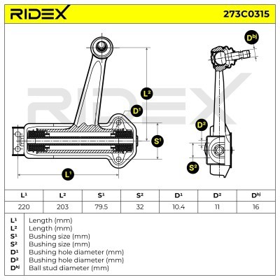 Wahacz RIDEX 273C0315 273C0315 - foto 6