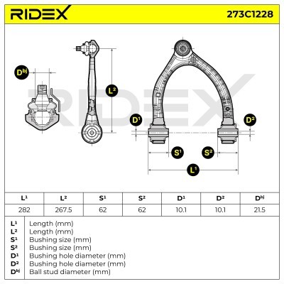 Wahacz RIDEX 273C1228 273C1228 - foto 6