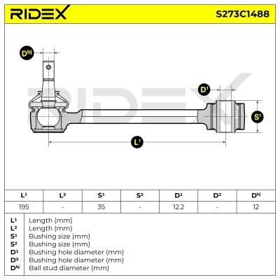 Wahacz RIDEX 273C1488 273C1488 - foto 5