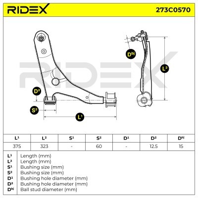 Wahacz RIDEX 273C0570 273C0570 - foto 5
