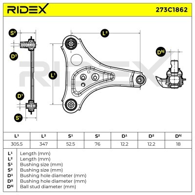 Wahacz RIDEX 273C1862 273C1862 - foto 8