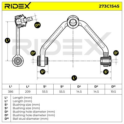 Wahacz RIDEX 273C1545 273C1545 - foto 7