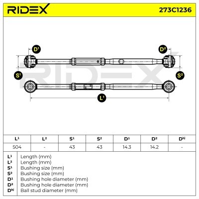 Wahacz RIDEX 273C1236 273C1236 - foto 5