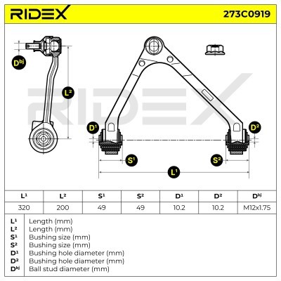 Wahacz RIDEX 273C0919 273C0919 - foto 5