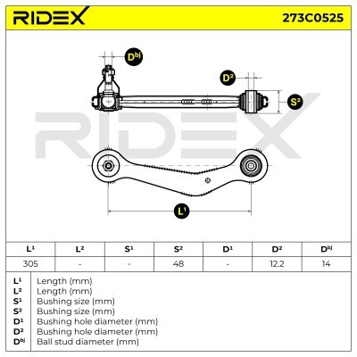 Wahacz RIDEX 273C0525 273C0525 - foto 4