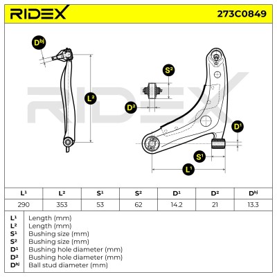 Wahacz RIDEX 273C0849 273C0849 - foto 6