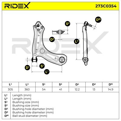 Wahacz RIDEX 273C0354 273C0354 - foto 5