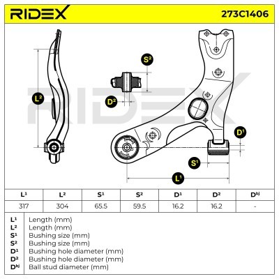 Wahacz RIDEX 273C1406 273C1406 - foto 6