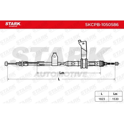 Linka Hamulca Ręcznego Stark SKCPB-1050586 SKCPB-1050586 - foto 6