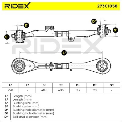 Wahacz RIDEX 273C1058 273C1058 - foto 7