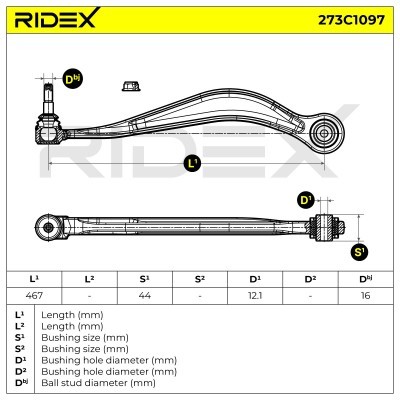 Wahacz RIDEX 273C1097 273C1097 - foto 6