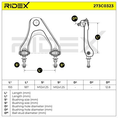 Wahacz RIDEX 273C0323 273C0323 - foto 5