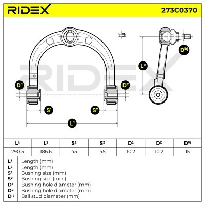 Wahacz RIDEX 273C0370 273C0370 - foto 4