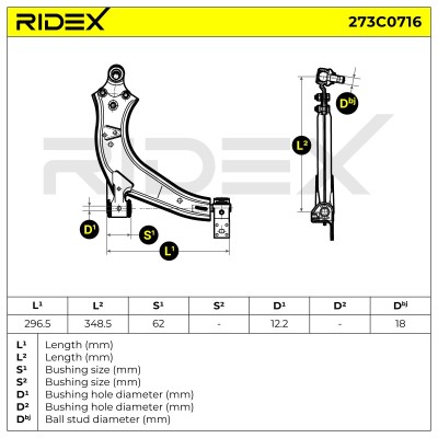 Wahacz RIDEX 273C0716 273C0716 - foto 6