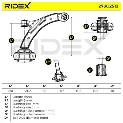 Wahacz RIDEX 273C2512 273C2512 - foto 8