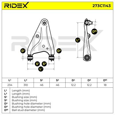 Wahacz RIDEX 273C1143 273C1143 - foto 8