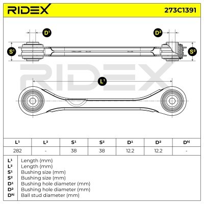 Wahacz RIDEX 273C1391 273C1391 - foto 5