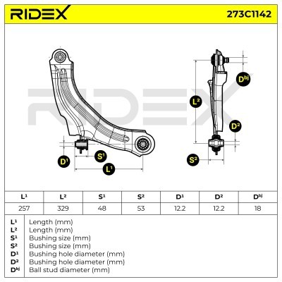 Wahacz RIDEX 273C1142 273C1142 - foto 8