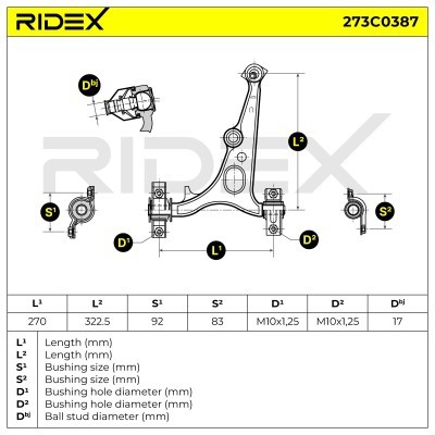 Wahacz RIDEX 273C0387 273C0387 - foto 6