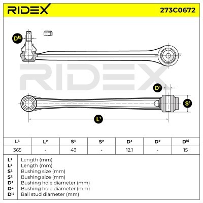 Wahacz RIDEX 273C0672 273C0672 - foto 6