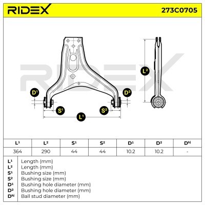 Wahacz RIDEX 273C0705 273C0705 - foto 5