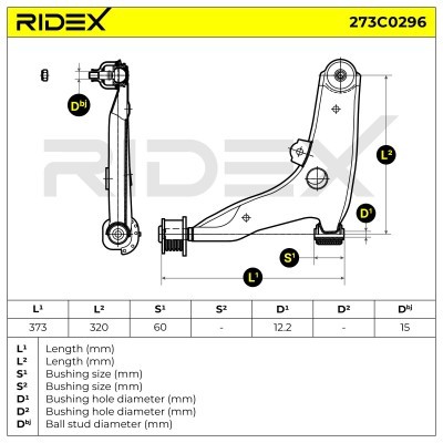 Wahacz RIDEX 273C0296 273C0296 - foto 6