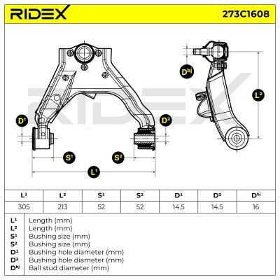 Wahacz RIDEX 273C1608 273C1608 - foto 7