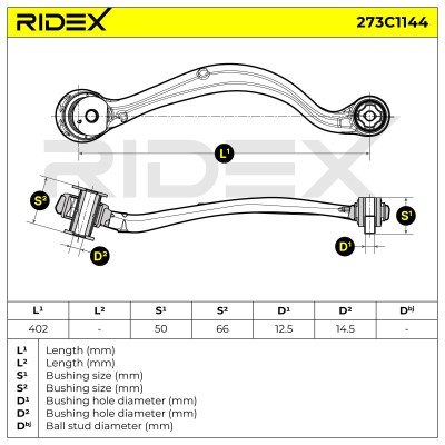 Wahacz RIDEX 273C1144 273C1144 - foto 6