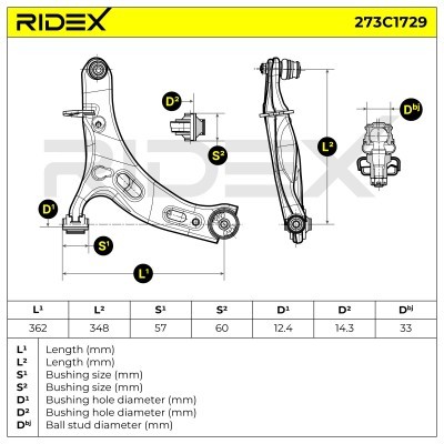Wahacz RIDEX 273C1729 273C1729 - foto 5