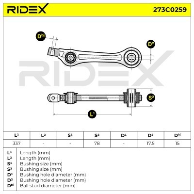 Wahacz RIDEX 273C0259 273C0259 - foto 7