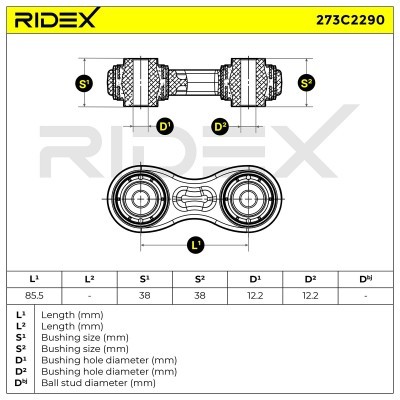 Wahacz RIDEX 273C2290 273C2290 - foto 6