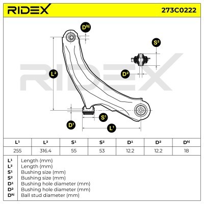 Wahacz RIDEX 273C0222 273C0222 - foto 6