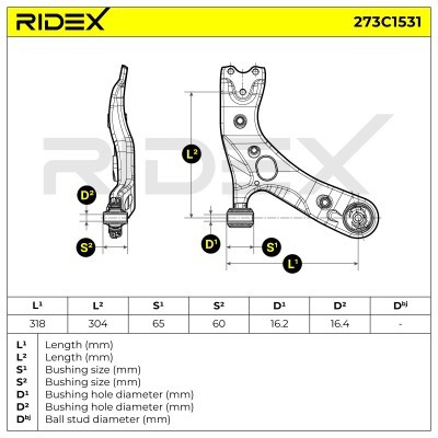 Wahacz RIDEX 273C1531 273C1531 - foto 7