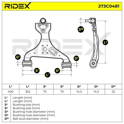 Wahacz RIDEX 273C0481 273C0481 - foto 4